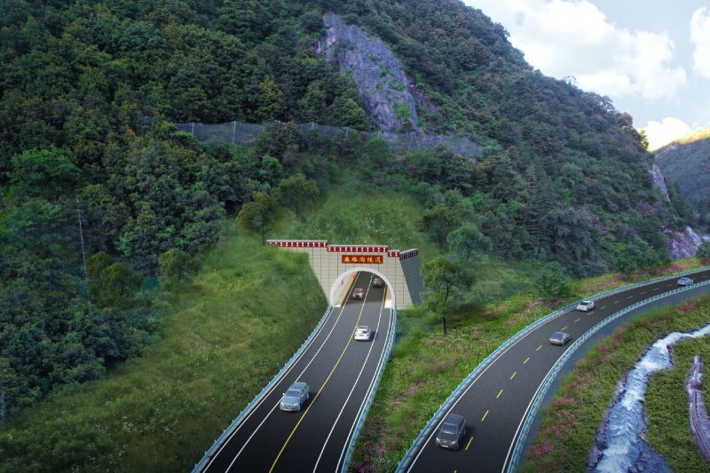四川雅剪項目麻格溝隧道