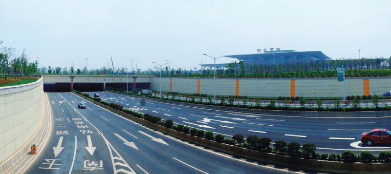 南京南站玉蘭路隧道